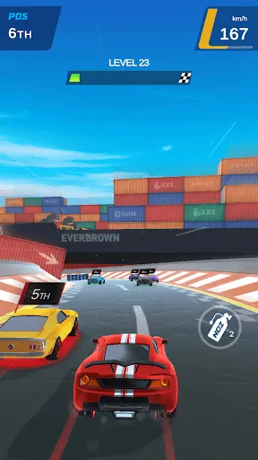 Gameplay screenshot 4 from Car Racing 3D: Racer Master - Racing game